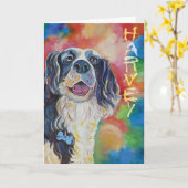 Harveyのメッセージカード カード (黄色い花)