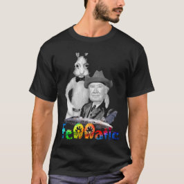 Harvey Fenn Fennaticの両面虹のワイシャツ Tシャツ