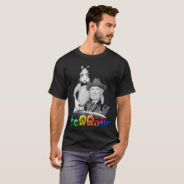 Harvey Fenn Fennaticの両面虹のワイシャツ Tシャツ