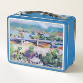 Harvey Taylor Bridge / Artist Larry Lerew メタルランチボックス (裏面)