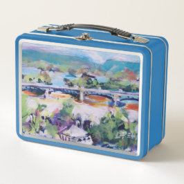 Harvey Taylor Bridge / Artist Larry Lerew メタルランチボックス