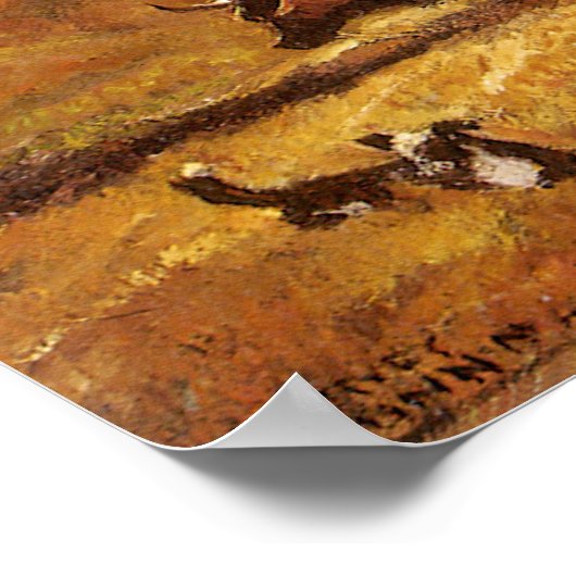 Harvey Thomas Dunnによって耕されたバッファローの骨 ポスター (角)