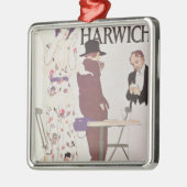 Harwichによる大陸 メタルオーナメント (左)