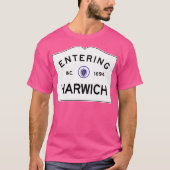 Harwich Massachusettsへの入学 – M連邦 Tシャツ (正面)