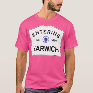 Harwich Massachusettsへの入学 – M連邦 Tシャツ