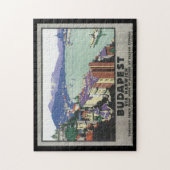 Harwich_Vintage旅行ポスターによるブダペスト ジグソーパズル (縦)