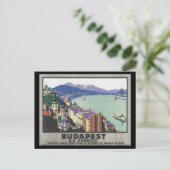 Harwich_Vintage旅行ポスター経由ブダペスト ポストカード (スタンド正面)