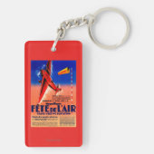 Haryse Hilsz昇進のPosteを特色にするAirshow キーホルダー (裏面)