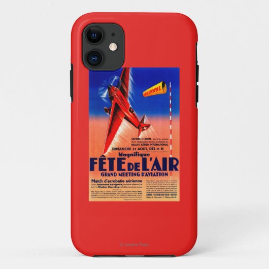 Haryse Hilsz昇進のPosteを特色にするAirshow Case-Mate iPhoneケース (裏面)