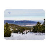 Harz in the Snow Photo Magnet マグネット (横)