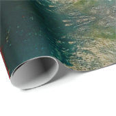 HASジュエルによる滴下ハート包装紙 ラッピングペーパー (ロールコーナー)