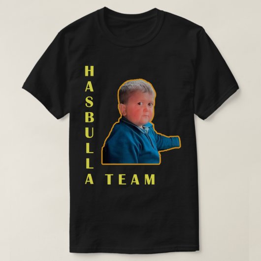 Hasbulla Team Pullover Hoodie Tシャツ (デザイン正面)
