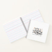 HasbunAllah wa Ni‘ma Al-Wakil – Arabic Thuluth ノートブック (内部)