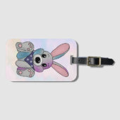 Häschen mit Tuch ラゲッジタグ (正面横)
