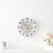 Hase im Busch ラウンド壁時計 (ホーム)