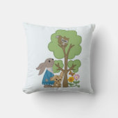 Hase und eichhörnchen クッション (正面)