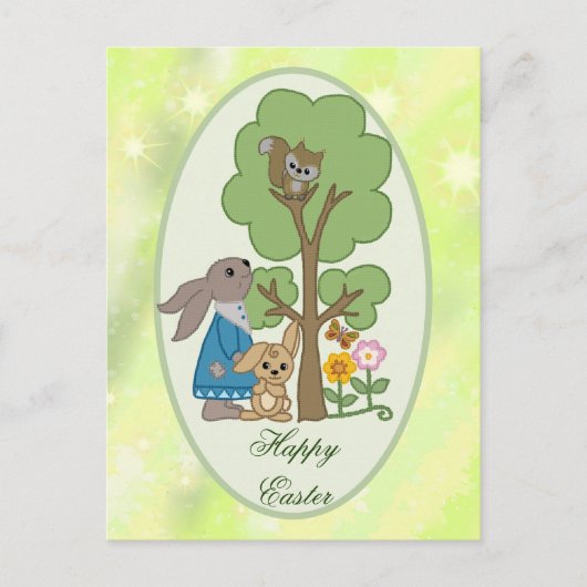 Hase und Eichhörnchen  ポストカード (正面)