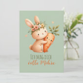 Hase und Möhre- volle Möhre- Ostern 招待状 (スタンド正面)