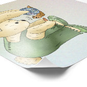 Hase und Schnecke フォトプリント (角)