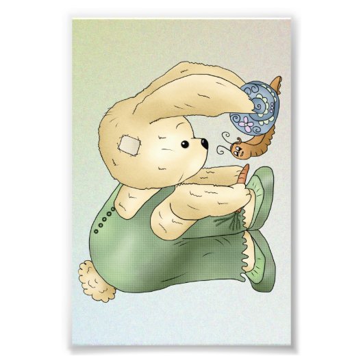 Hase und Schnecke フォトプリント (正面)