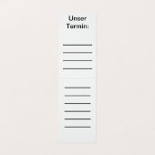 Hasenrehkatze - Tiere zum liebhaben 名刺 (内部フラット)