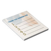 Hashemメモ帳に感謝 ノートパッド (アングル)