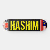 HASHIM プロ スケートボード JMT USA スケートボード (横)