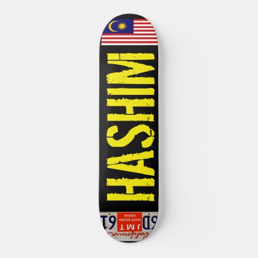 HASHIM プロ スケートボード JMT USA スケートボード (正面)