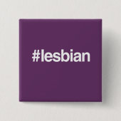 HASHTAGのレズビアン 缶バッジ (正面)