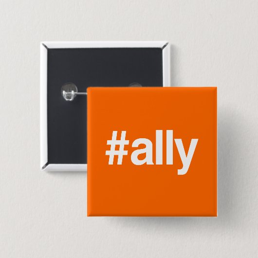 HASHTAGの同盟国 缶バッジ (正面&裏面)