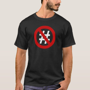Hashtagの疲労 Tシャツ