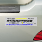 hashtagのsyndromのバンパーステッカー バンパーステッカー (車上)