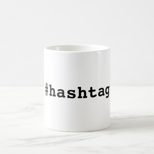 #hashtag コーヒーマグカップ (中央)