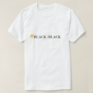HASHTAG BLACK2BLACK Tシャツ