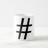 Hashtag Coffee Cup コーヒーマグカップ (中央)