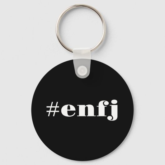 hashtag enfjパーソナリティプライド キーホルダー (正面)