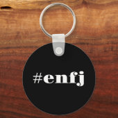 hashtag enfjパーソナリティプライド キーホルダー (正面)