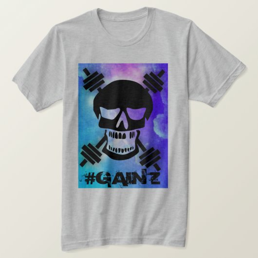 Hashtag Gainz Tシャツ (デザイン正面)