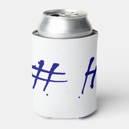 hashtag H 缶クーラー (缶正面)