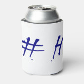 hashtag H 缶クーラー (缶裏面)