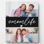 Hashtag Momlife 2の写真カスタム フォトプラーク (正面)