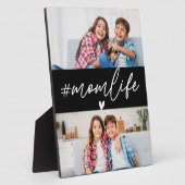 Hashtag Momlife 2の写真カスタム フォトプラーク (側面)