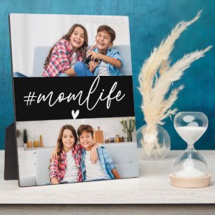 Hashtag Momlife 2の写真カスタム フォトプラーク