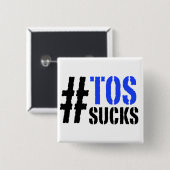 Hashtag TOSはPinを吸います 缶バッジ (正面&裏面)