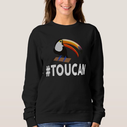 Hashtag TOUCAN スウェットシャツ (正面)