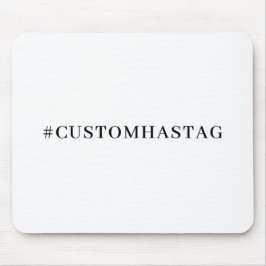 Hashtag Your Modern Trending Social Media マウスパッド