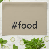 Hashtagsのインターネットのおもしろいの社会的な媒体CricketDiane キッチンタオル (折り畳み)