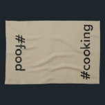 Hashtagsのインターネットのおもしろいの社会的な媒体CricketDiane キッチンタオル<br><div class="desc">インターネットのおもしろい#foodのための社会的な媒体のhashtagsおよびモダンなデザイナーおもしろいのための台所皿タオルの#cooking。 cookouts、バーベキュー、車間距離無視のパーティー、ピクニックおよびおもしろいの台所インターネットのオタク系のの装飾のための女主人またはホストのギフトのように、ギフトのように、パーティーのために素晴らしい。 CricketDianeデザイナー/芸術家2016年およびカーキ色、軽くフランスのな灰色のコオロギの家のスタジオの芸術およびデザイン(2014デザイン)</div>