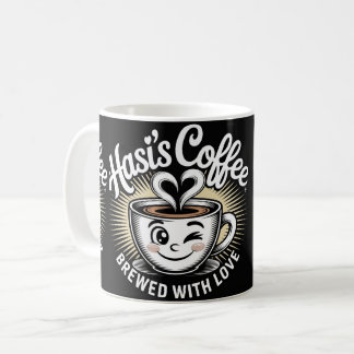 Hasi's Coffee かわいいスマイルカップ マグ