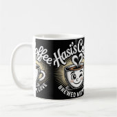 Hasi's Coffee かわいいスマイルカップ マグ (左)